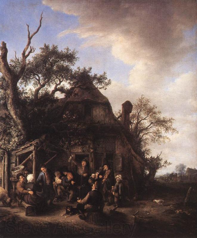 OSTADE, Adriaen Jansz. van Merry Peasants af Spain oil painting art